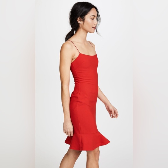 LIKELY Banks Dress in Scarlet - Picture 4 of 11